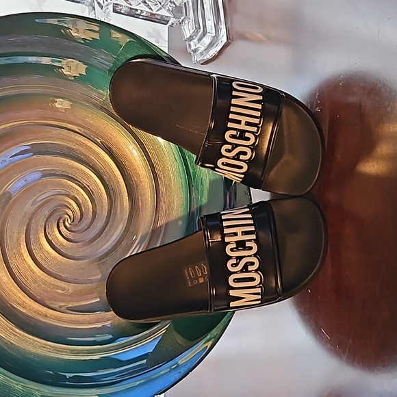 Moschino Shoes - AUTHENTIC MOSCHINO SLIDES